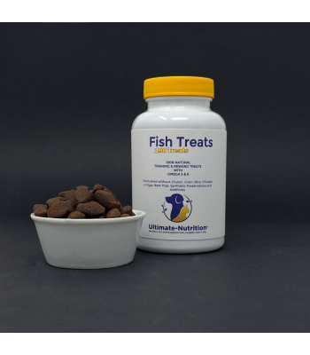 PET RANGE Fish Treats. Training & Reward Teats. Sizes: 180 & 431.