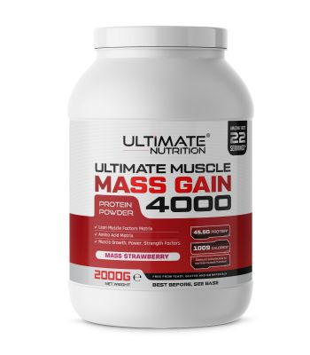 ULTIMATE PROTEIN MUSCLE MASS BUILDER 4000 [4 packs = £14.12 per 1kilo]