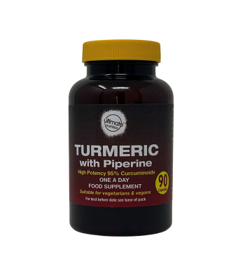 Turmeric 600mg with Black Pepper 5mg Capsules